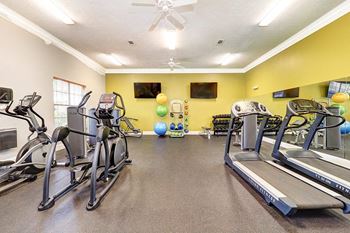 Fitness Facility with Cardio Equipment at The Vineyard of Olive Branch Apartment Homes, Olive Branch, MS, 38654